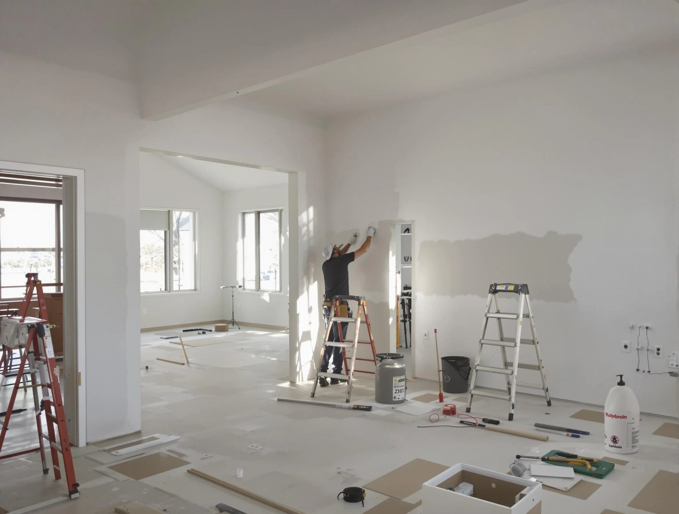 Detailed drywall installation with Painesville House Painters in Painesville