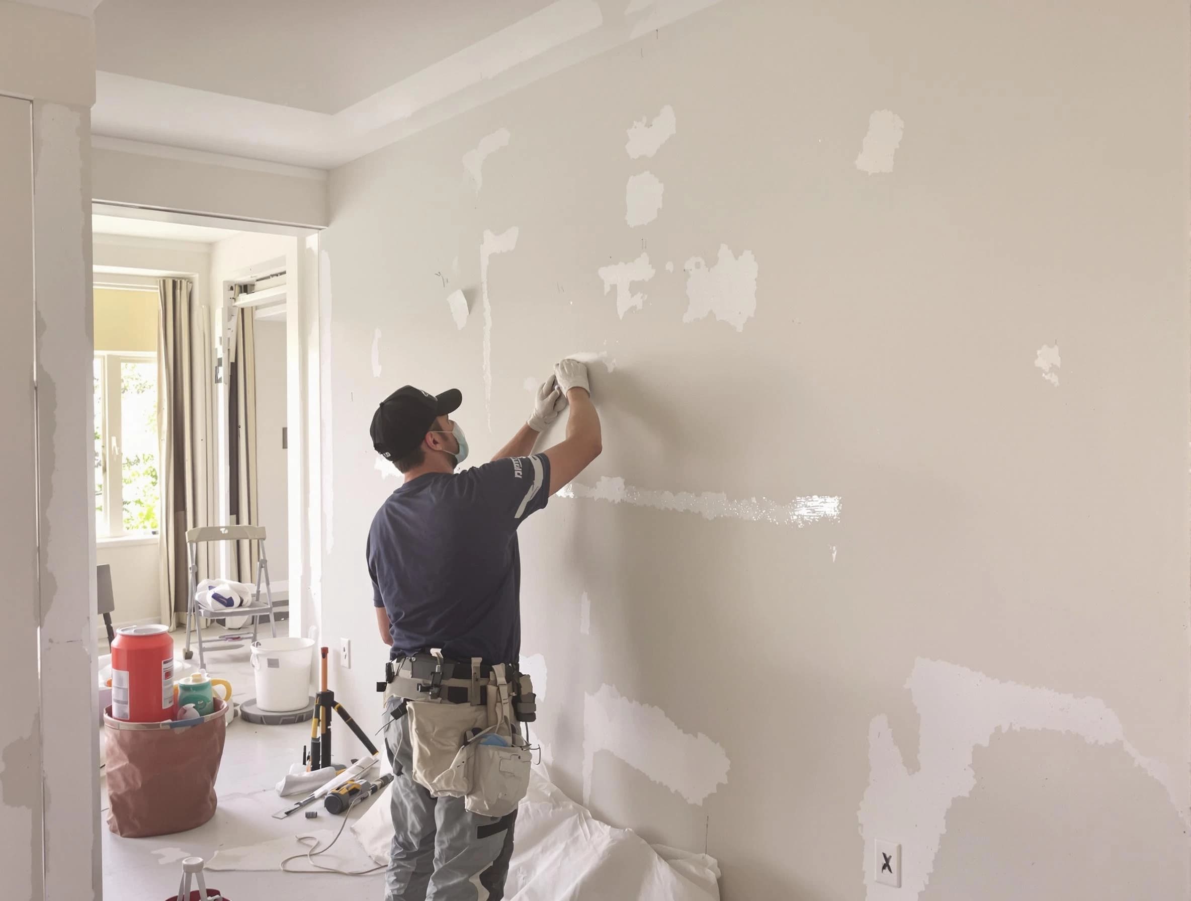 Taping and mudding service by Painesville House Painters in Painesville